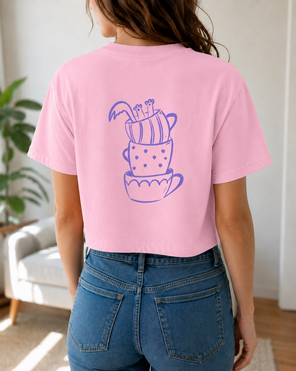 Sip Happens Crop Tee
