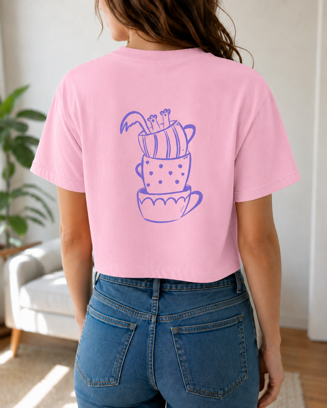 Sip Happens Crop Tee